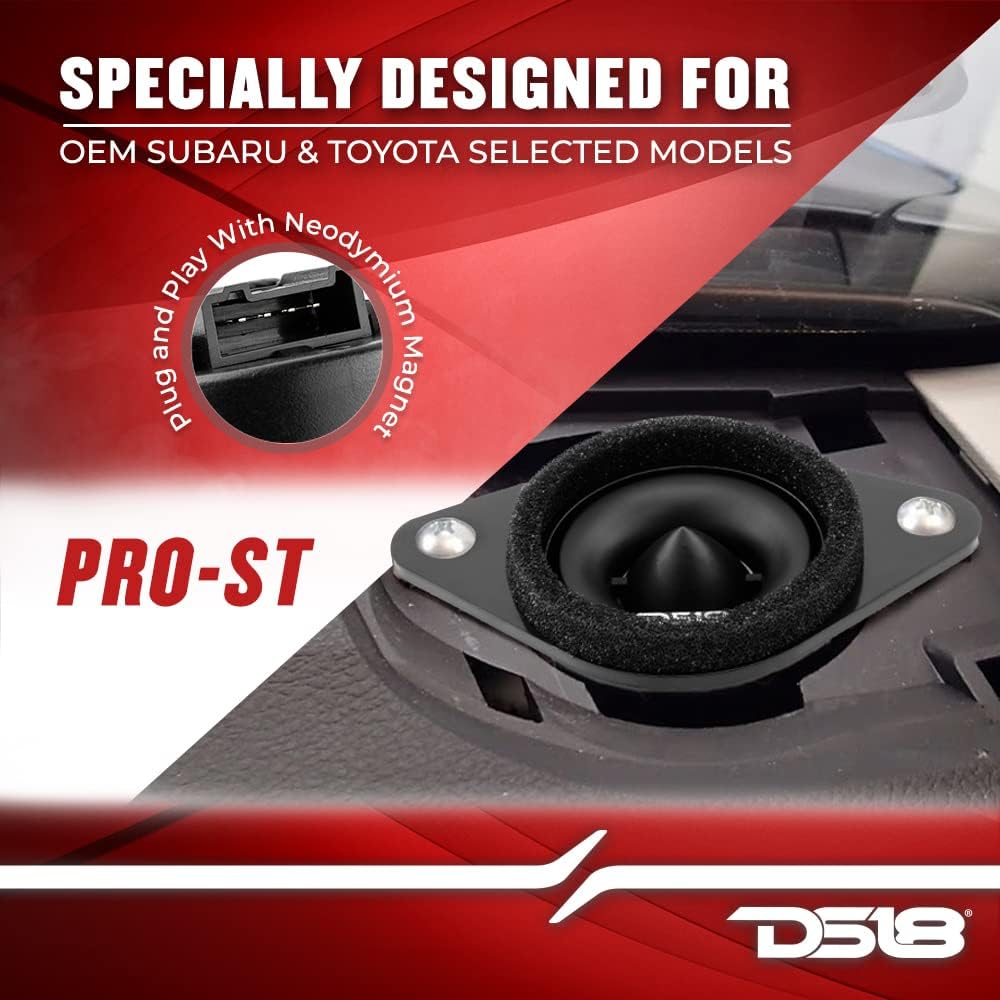 1.9 Bullet Compression Tweeters with Crossovers (Pair) Y3916