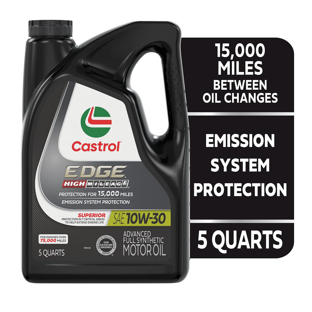 10W-30 Full Synthetic Motor Oil, 5 Quarts U251