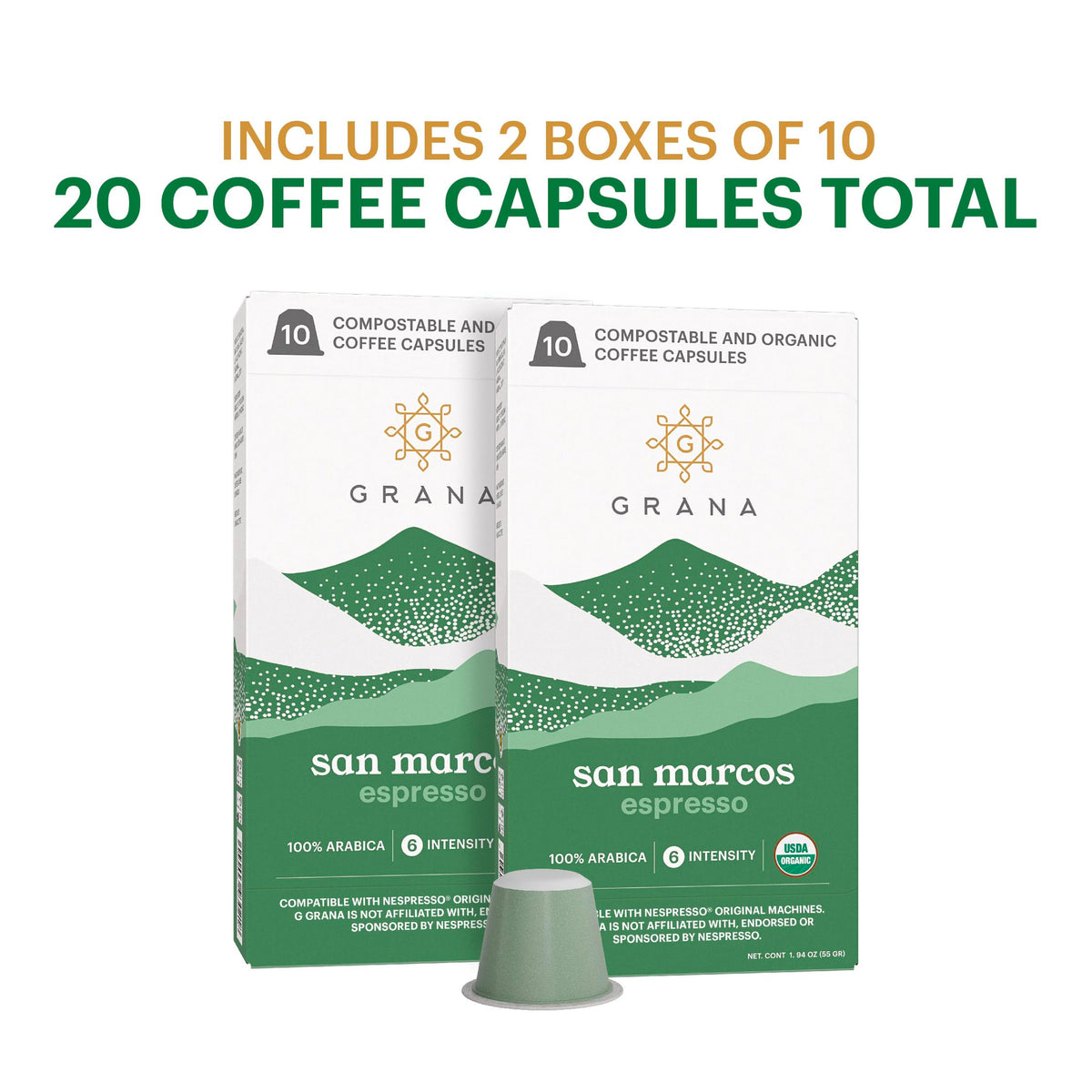 Medium Roast Coffee Pods 20 Ct F130