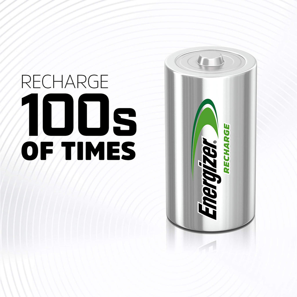 Rechargeable D Batteries 2 Pack G95208