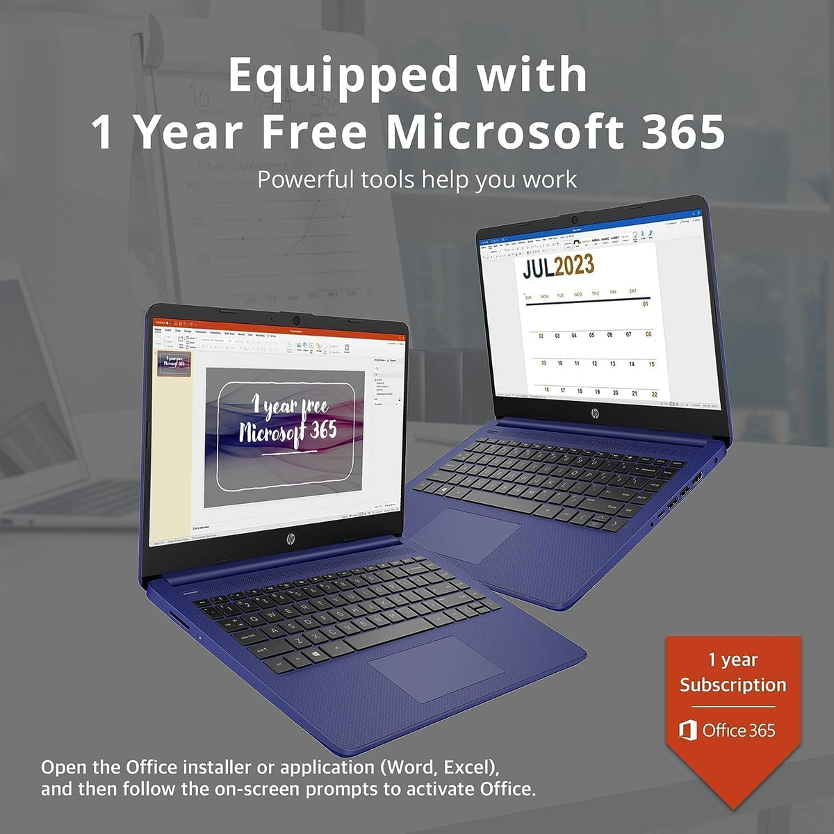 14" Ultral Light Thin Laptop, Quad-Core Intel Celeron, 16GB RAM, 564GB, Windows 11 S, Royal Blue B266