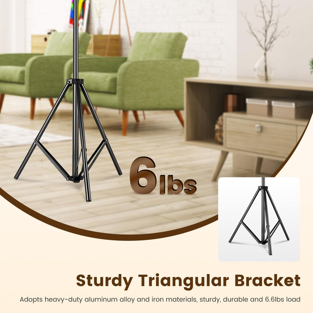 6.5 x 10ft Backdrop Support Stand Kit S240