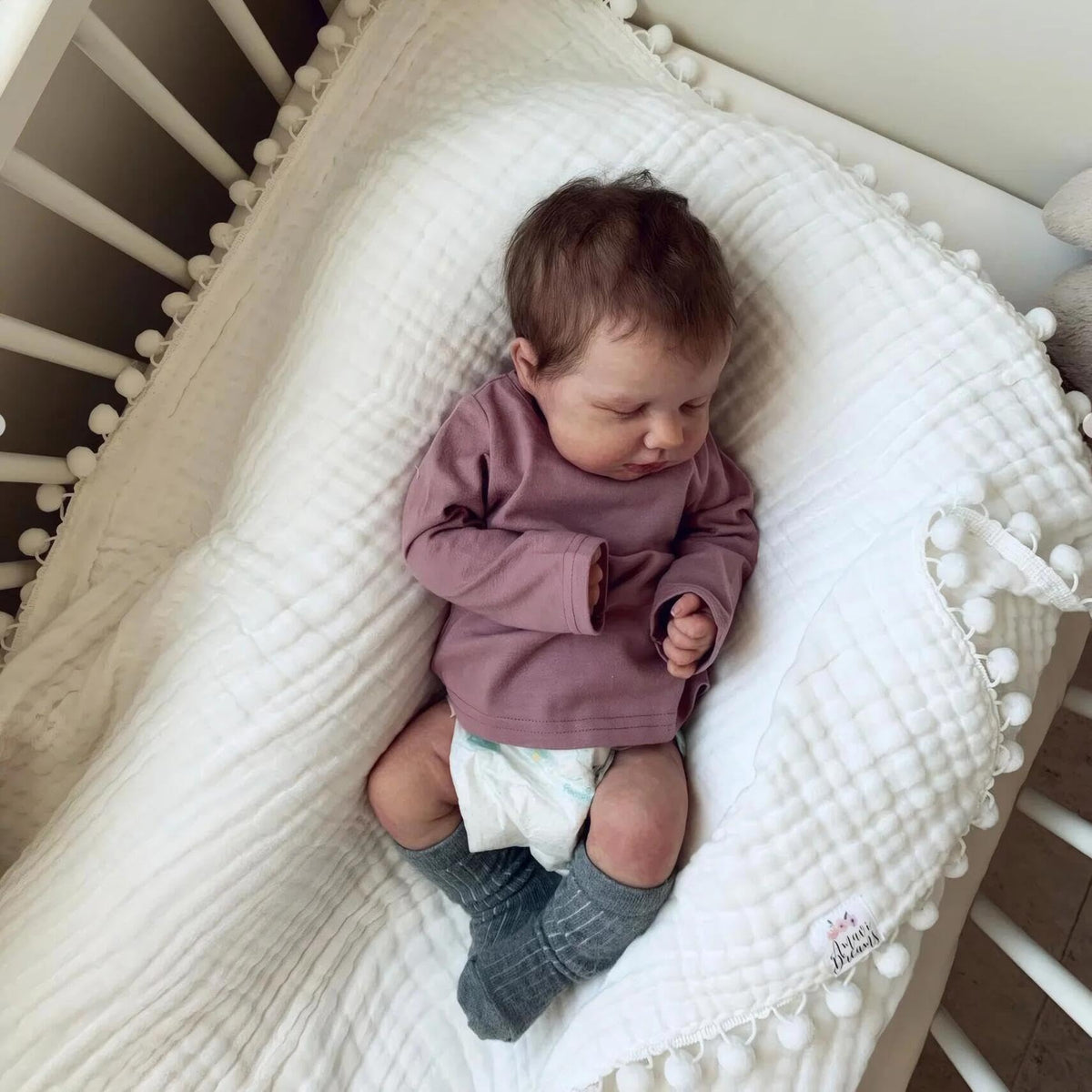 20 in Lifelike Real Baby Doll M58004