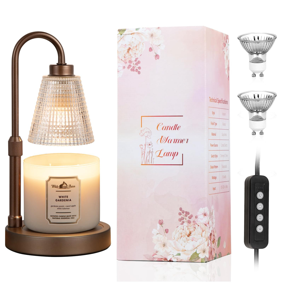 Candle Warmer Lamp with Timer I104