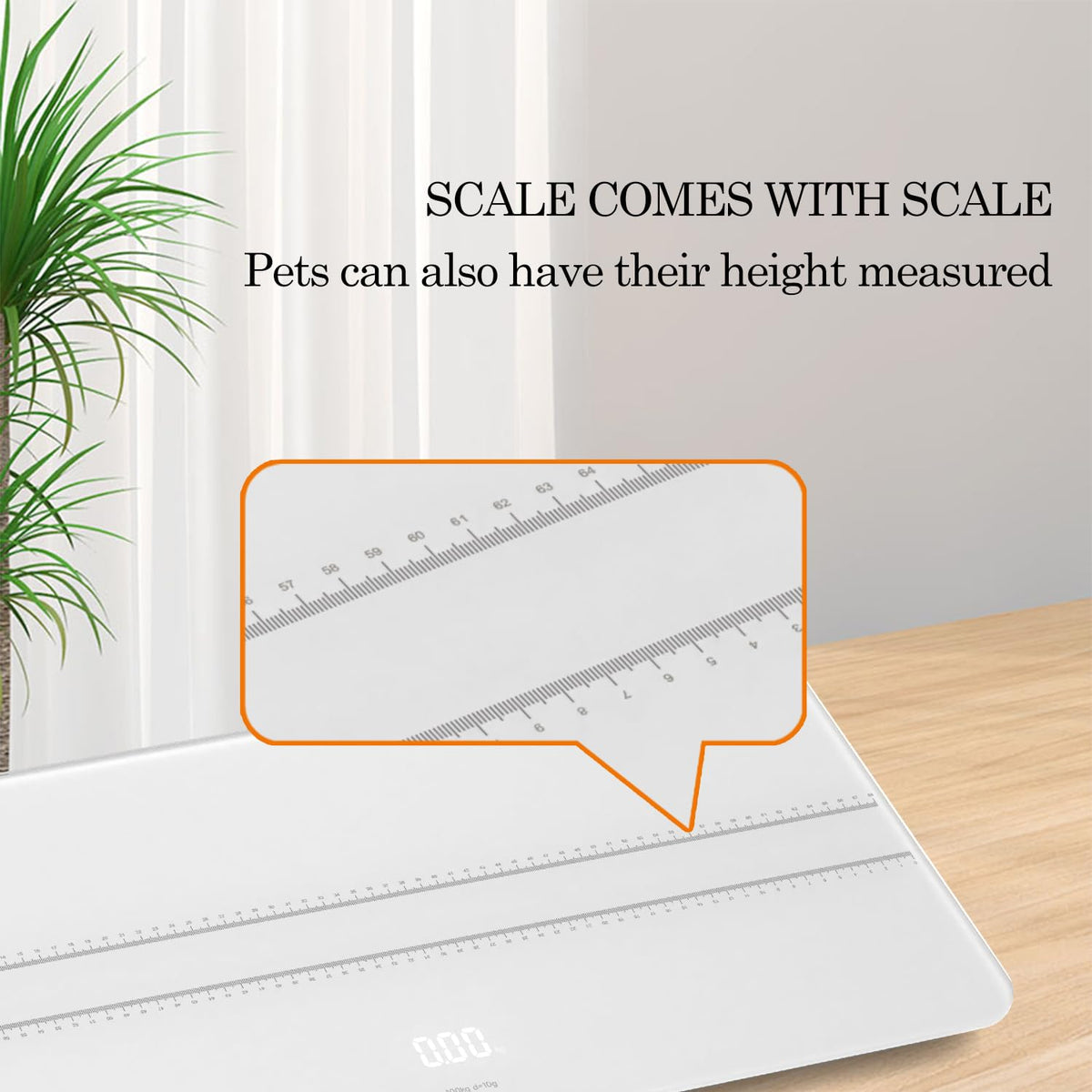 Digital Pet Scale, Baby Scale White Z631294