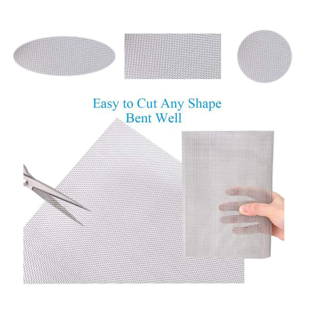 304 Stainless Steel Woven Wire Mesh Window Screen K8343