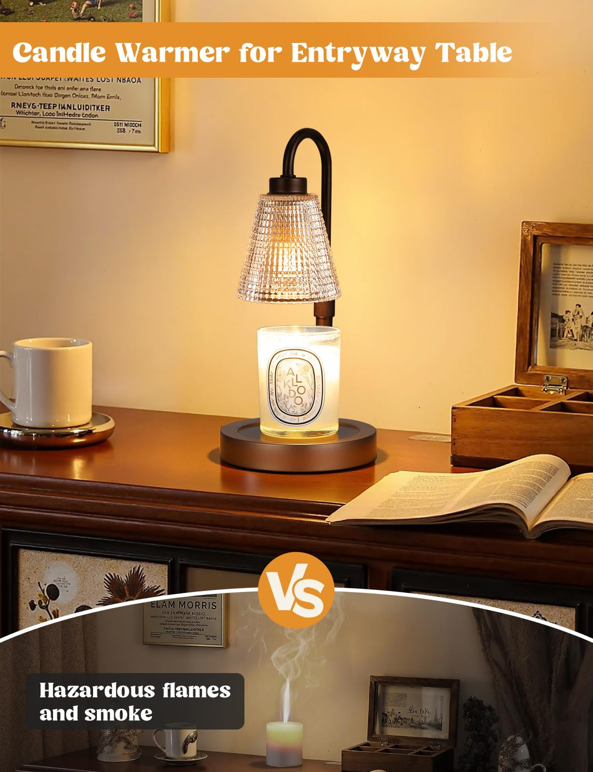 Candle Warmer Lamp with Timer I104