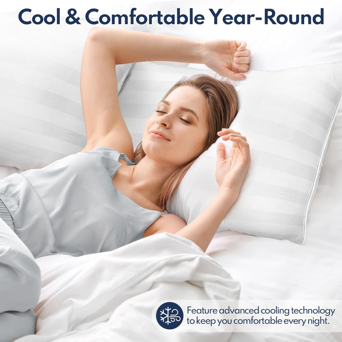 King Bed Pillows Set of 2 H7778