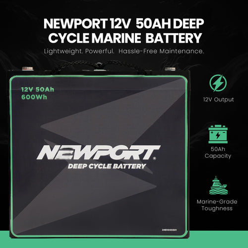 12V50Ah Deep Cycle Sealed AGM Marine Battery H55950