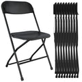Black Folding Chairs 10 Pack P471