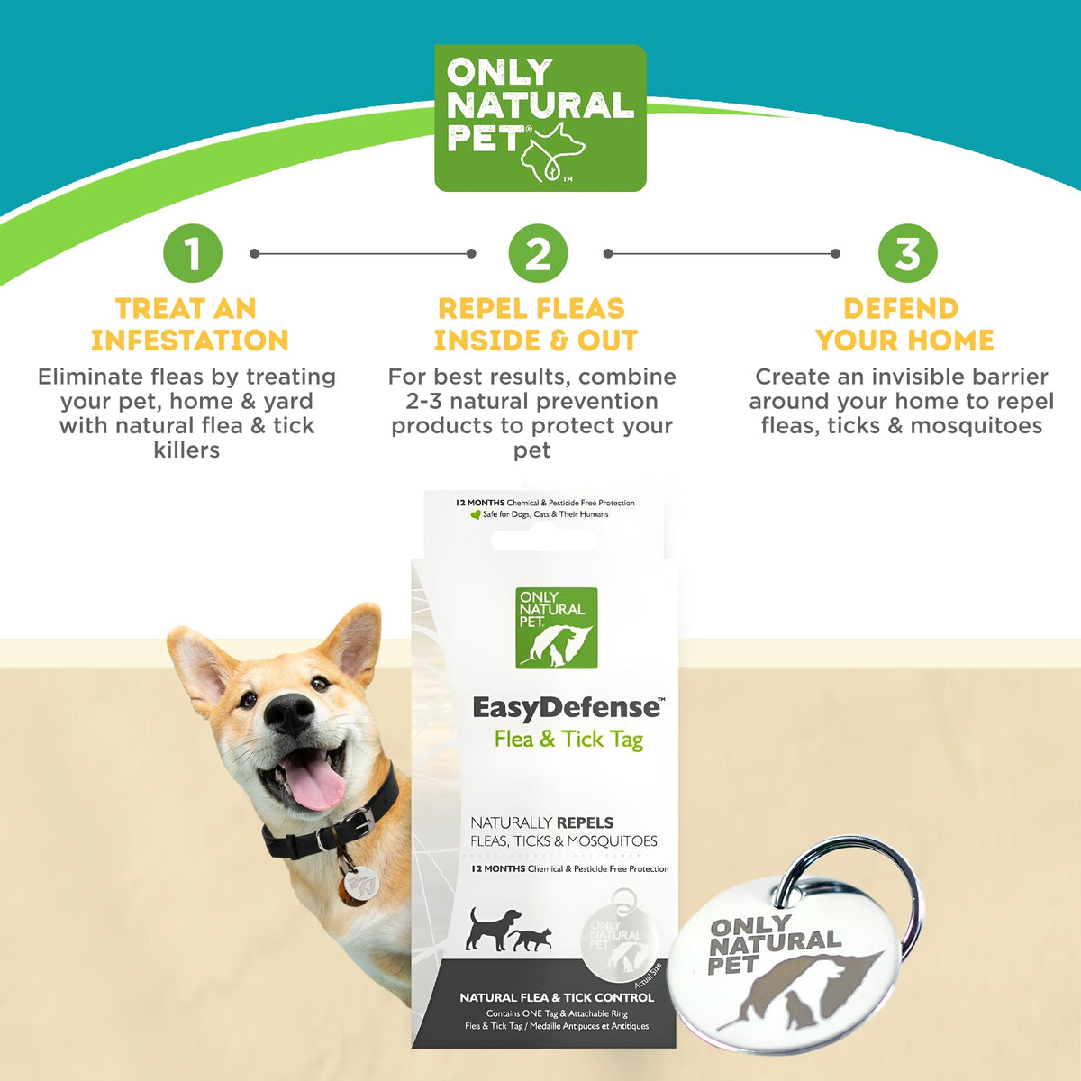 Natural Pet EasyDefense Tag K53613