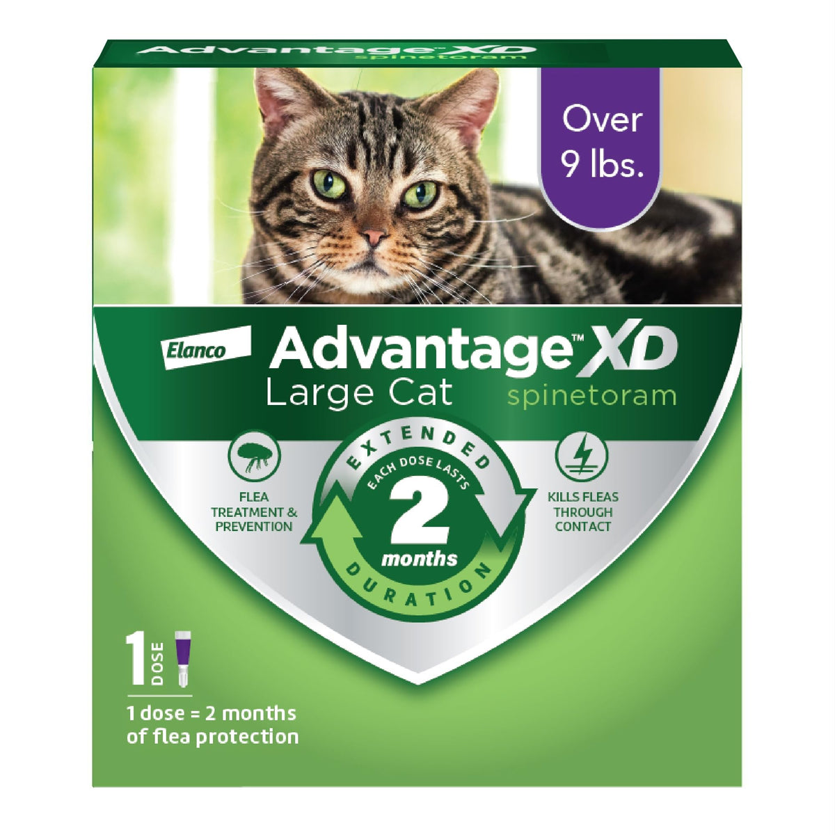 Large Cat Topical Flea Treatment & Prevention 1ct T13465
