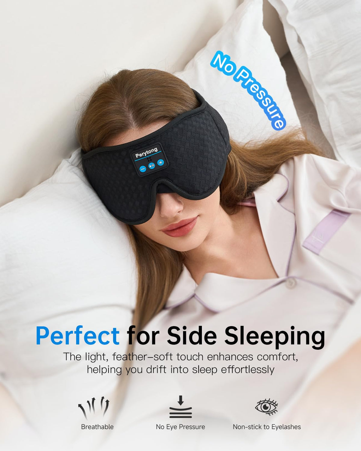 Bluetooth Sleep Mask with Headphones G228