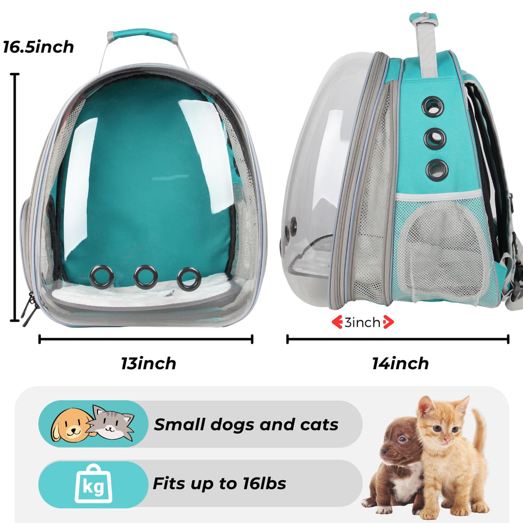 Expandable Cat Backpack with Mini Fan P672