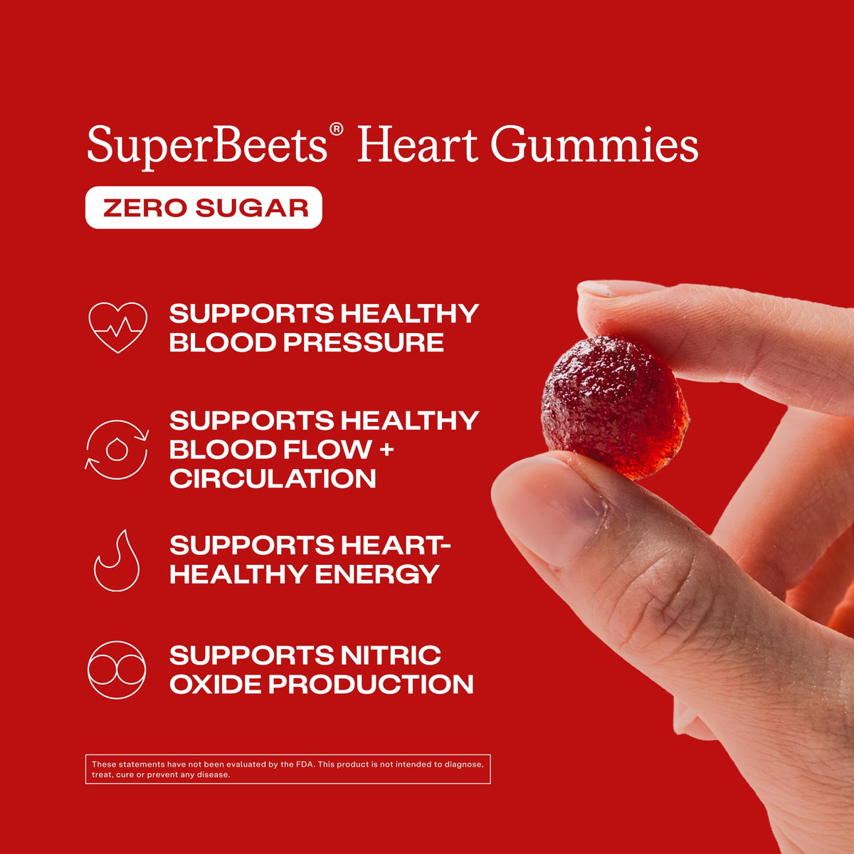 Zero Sugar Beet Gummies 60 Count K641092