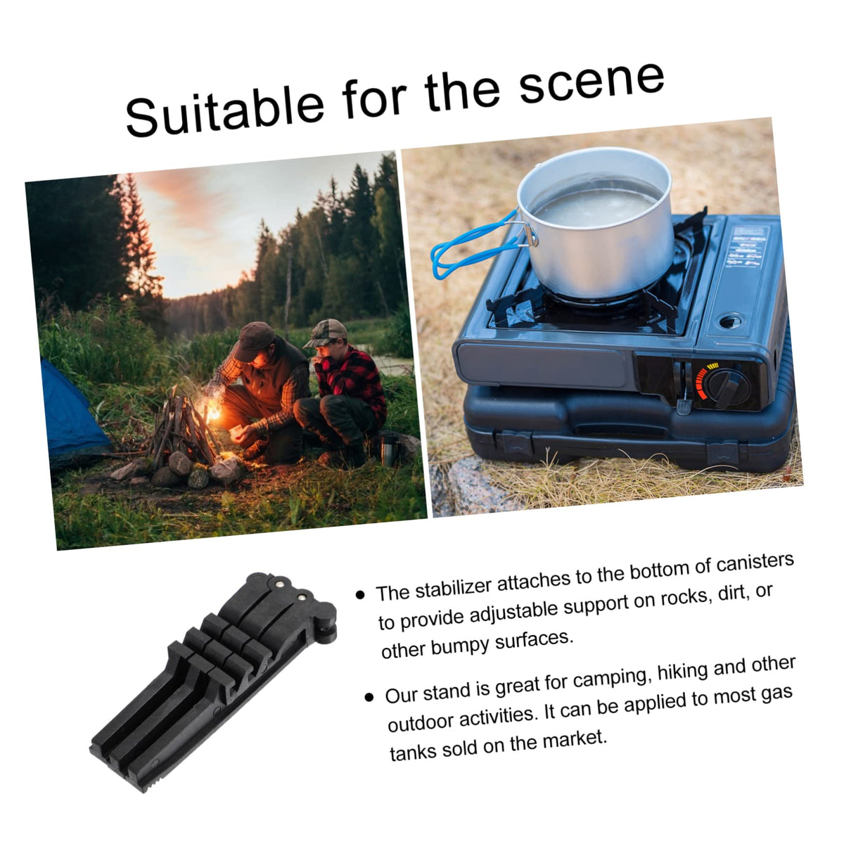 Camping Gas Tank Stand Tripod Stabilizer P3335