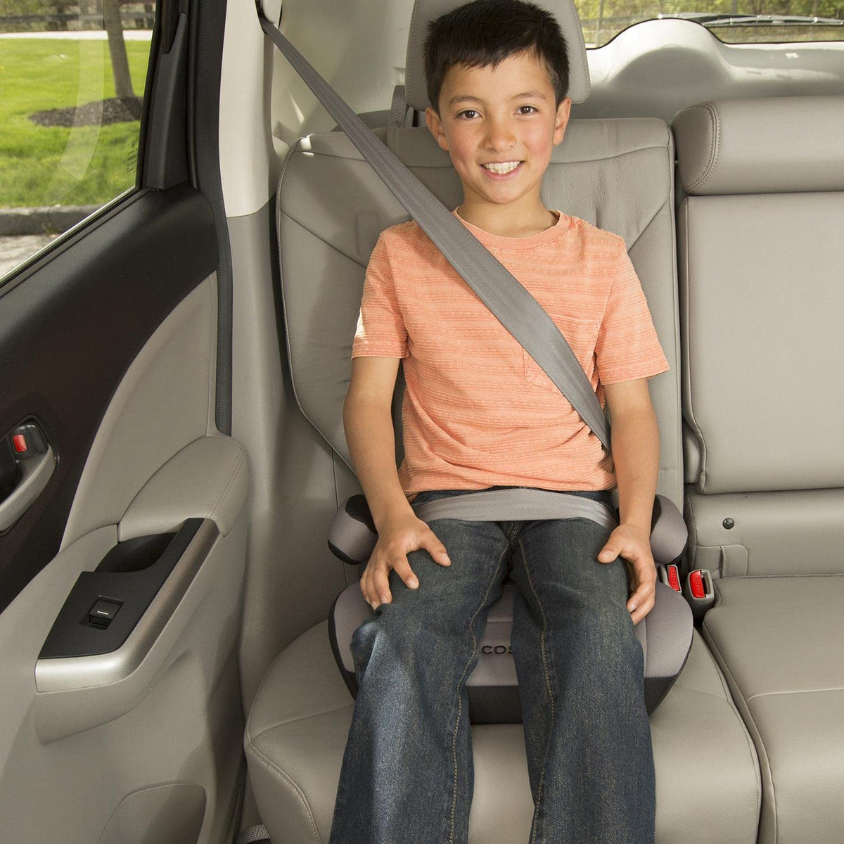 Backless Booster Car Seat 40-100 lbs L316