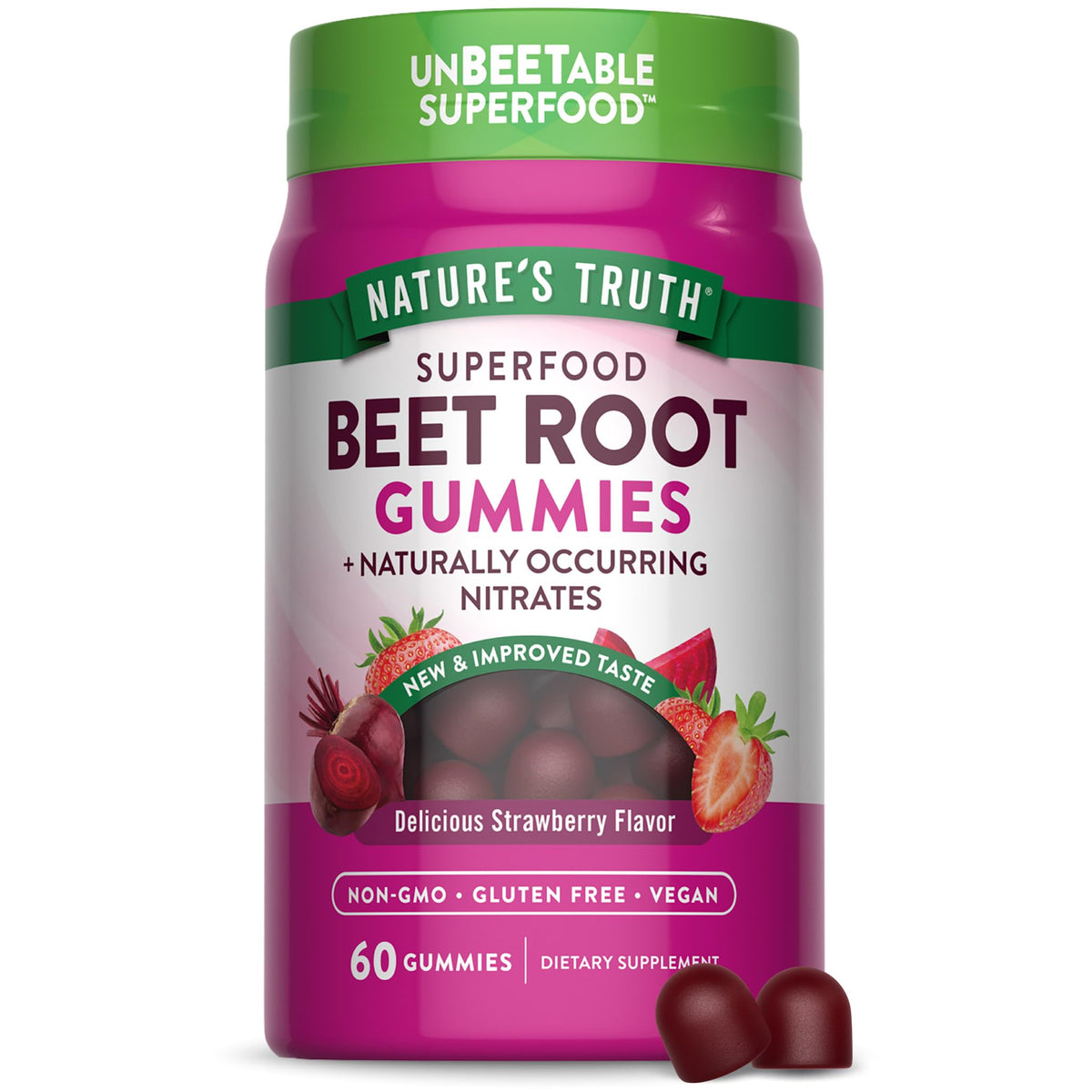 Beet Root Gummies 60 Count S32055