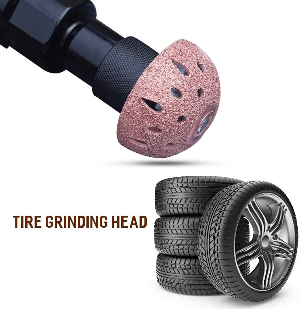 Pneumatic Tire Buffer with Whip Hose, Pack of 2 W2665