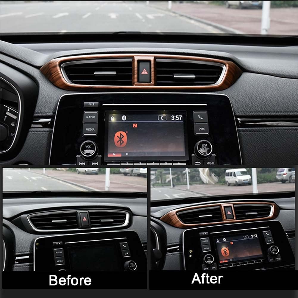 Honda CR-V Peach Wood Air Vent Dashboard Trim I512