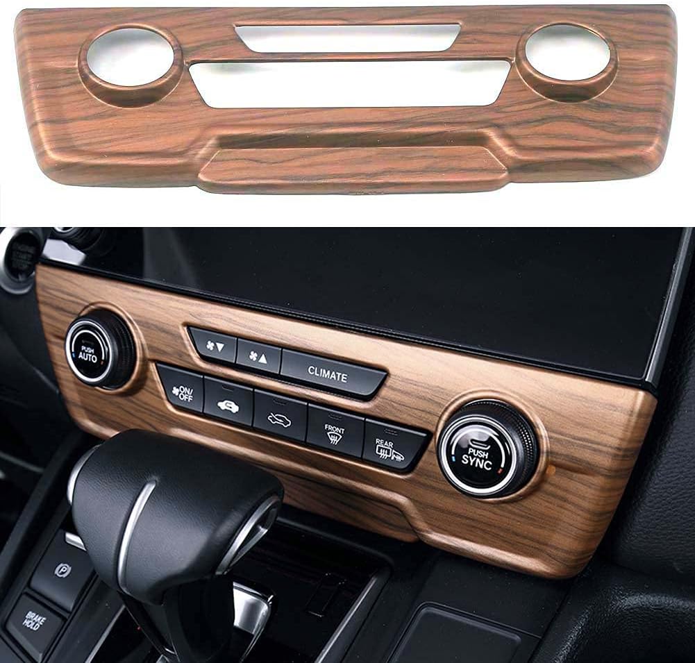 Honda CR-V Peach Wood Air Vent Dashboard Trim I512