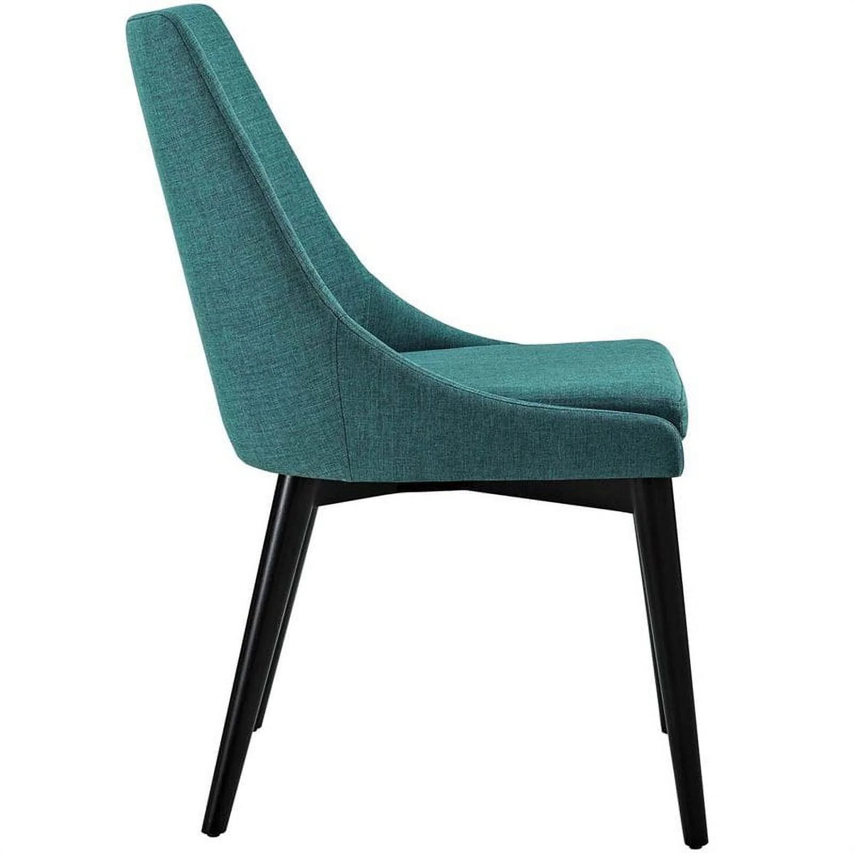 Teal Green Fabric Dining Side Chair E25084