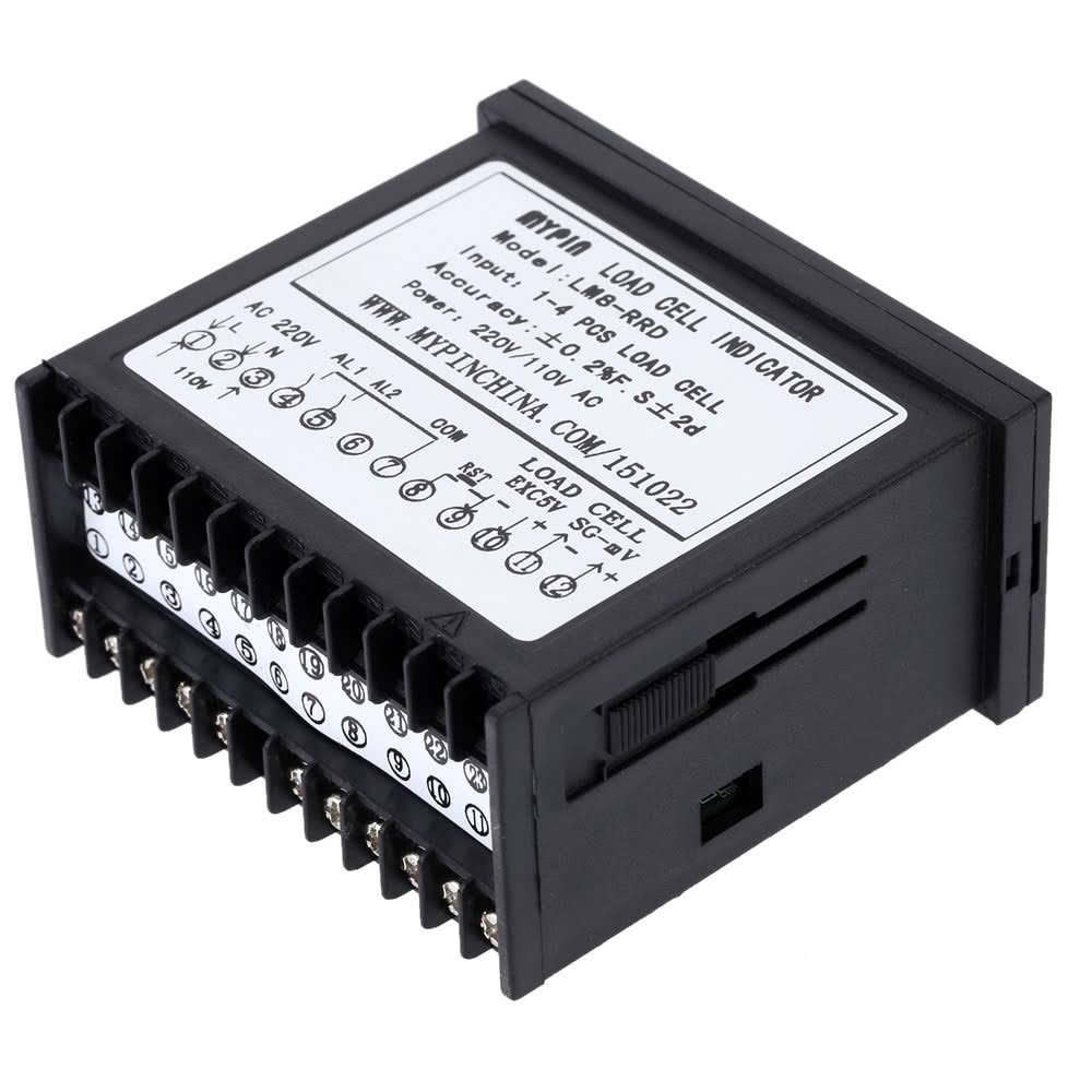 Digital Weighing Controller 1-4 Load Cell Signals Input 2 Relay Output 6 Digits LED Display J152
