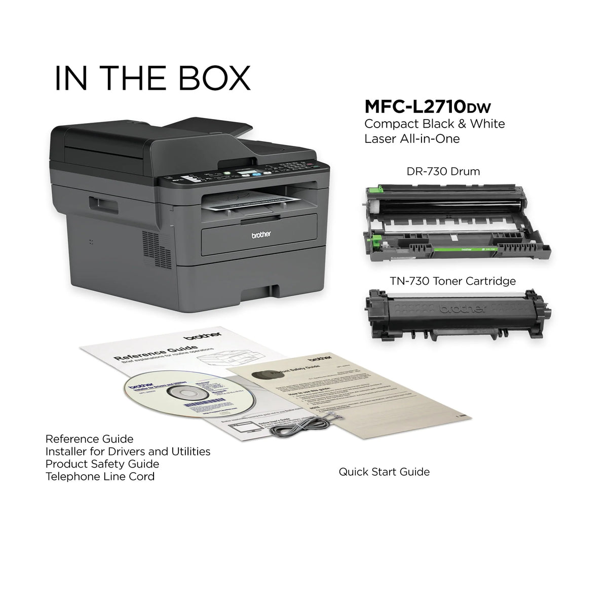 Monochrome Laser All-in-One Printer with Duplex Printing V5235