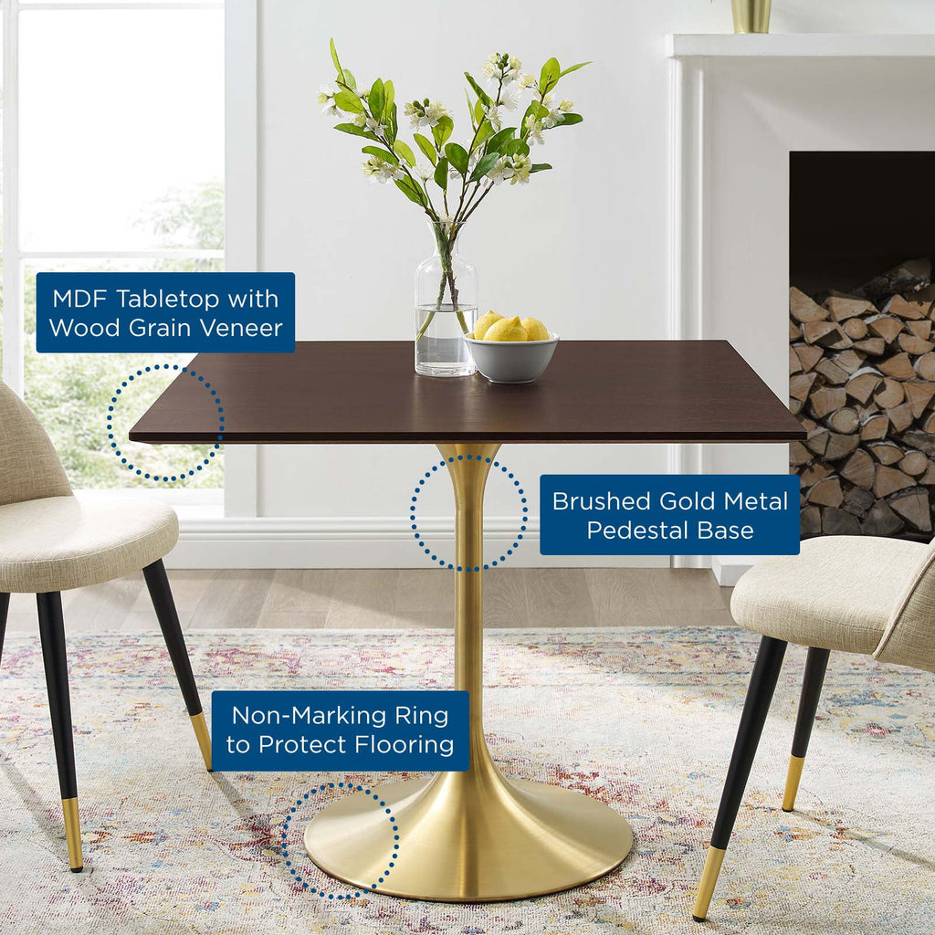Square Wood Dining Table A4979