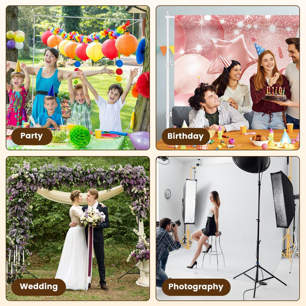 6.5 x 10ft Backdrop Support Stand Kit S240