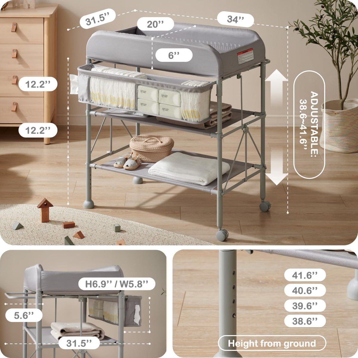 Portable Baby Changing Table M611573