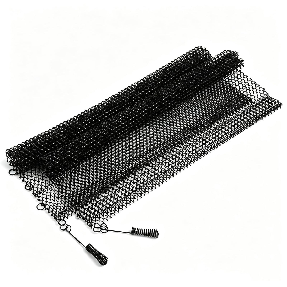 Black Spark Guard Mesh Curtain 2Pcs C371