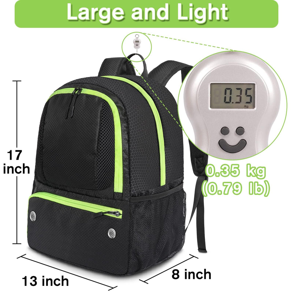 Soccer Backpack with Ball Holder and Shoe Compartment U27497