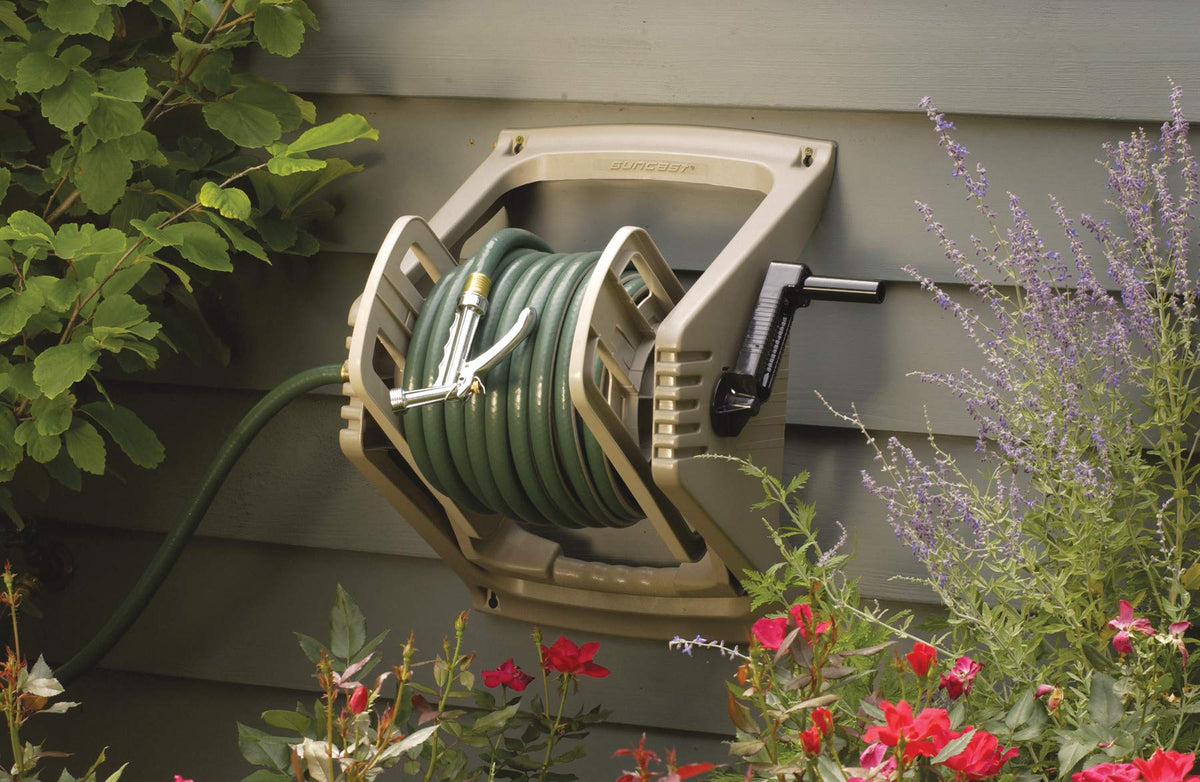 Portable Wall Mount Garden Hose Reel F68052
