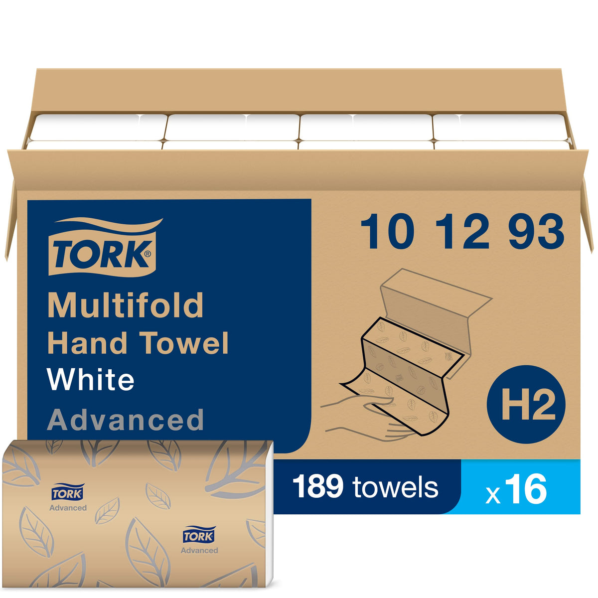 White Multifold Hand Towel 16 Packs W7679