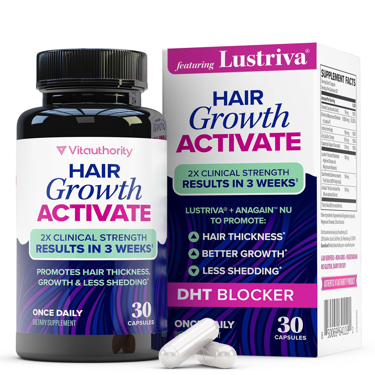 Hair Supplement 30 Servings H67477