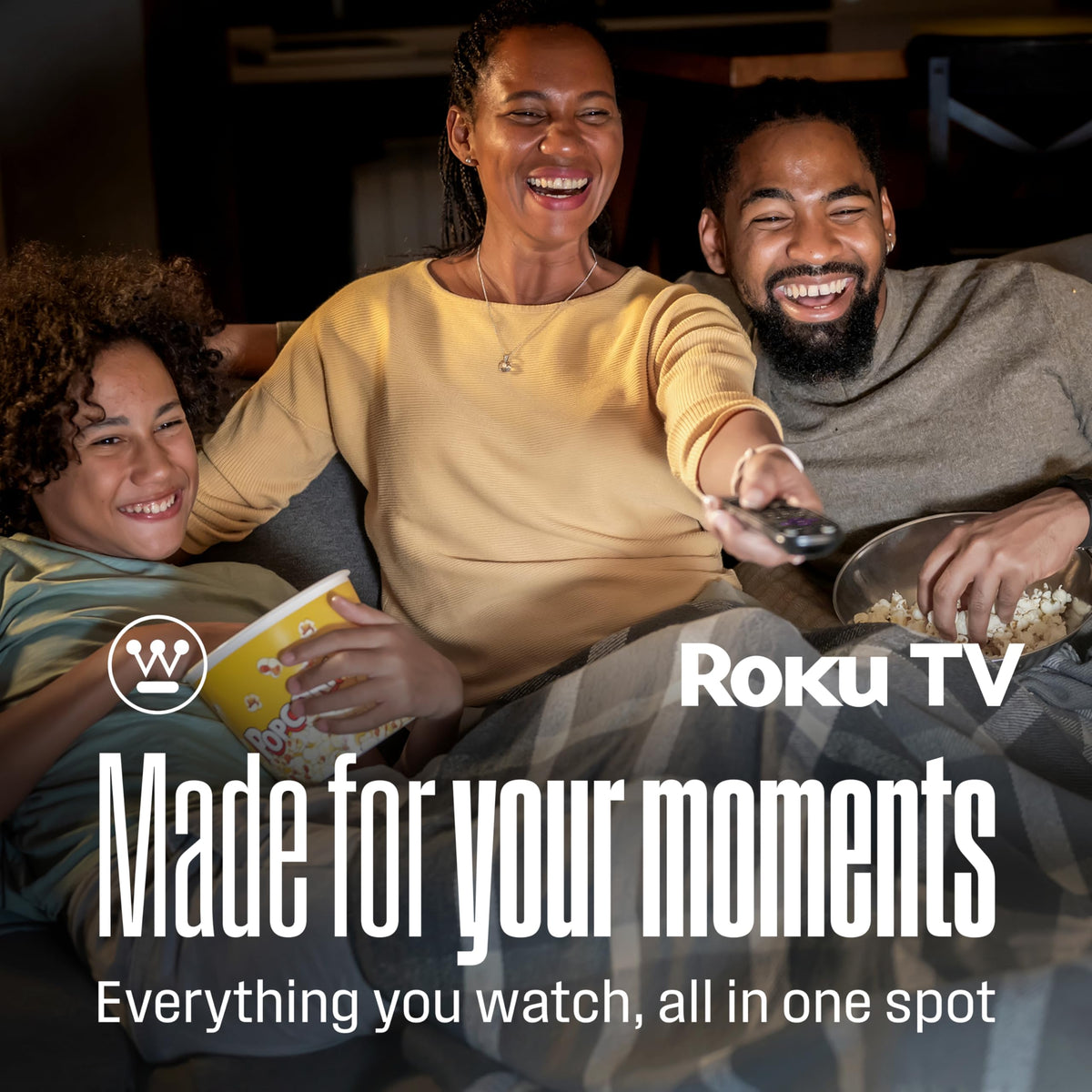55 Inch Mini LED 4K UHD Roku TV W9676