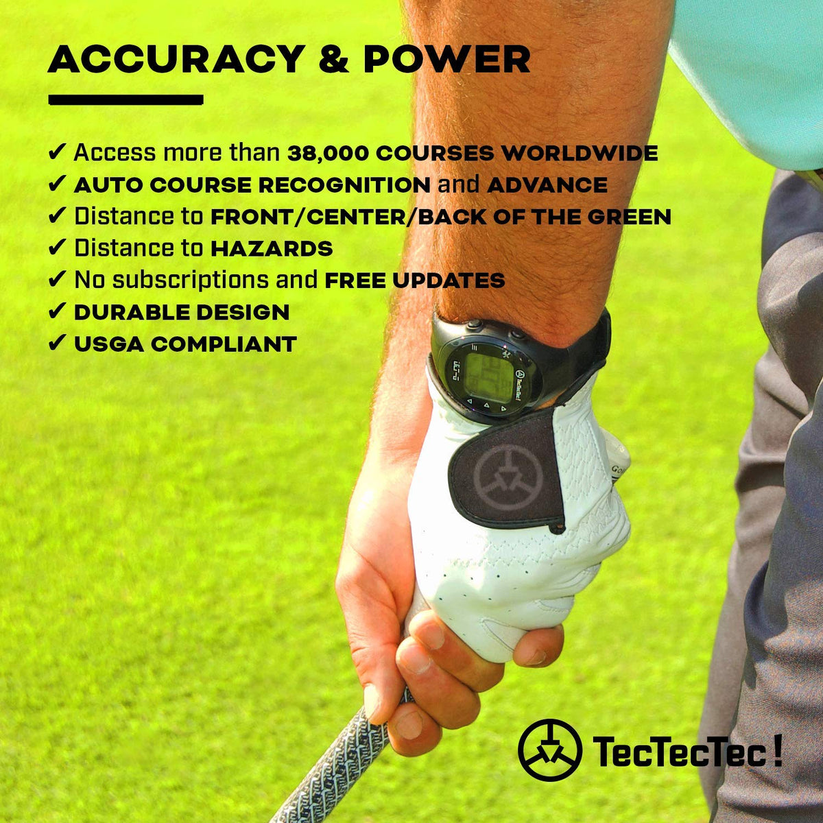 Golf GPS Watch Black P151