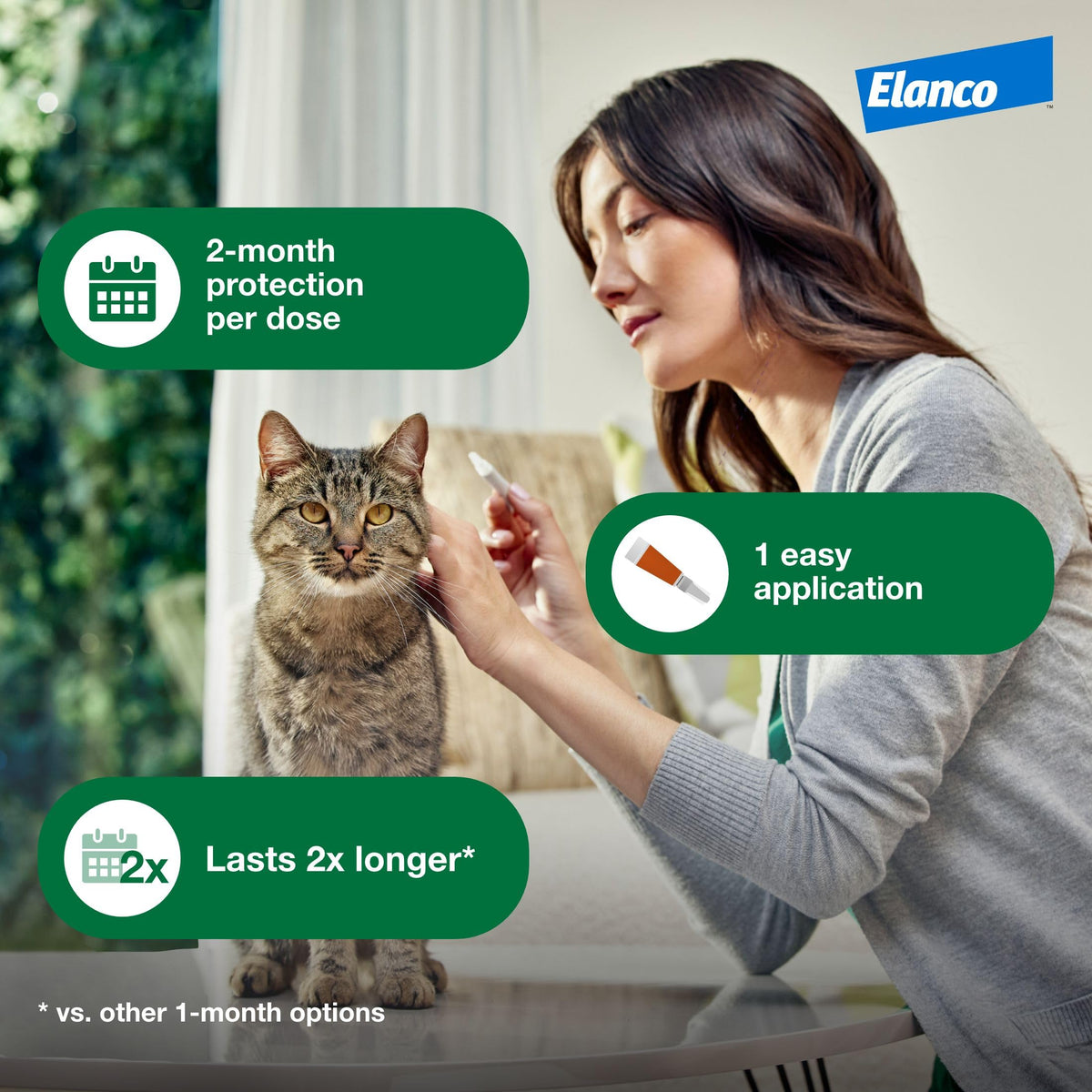 Large Cat Topical Flea Treatment & Prevention 1ct T13465