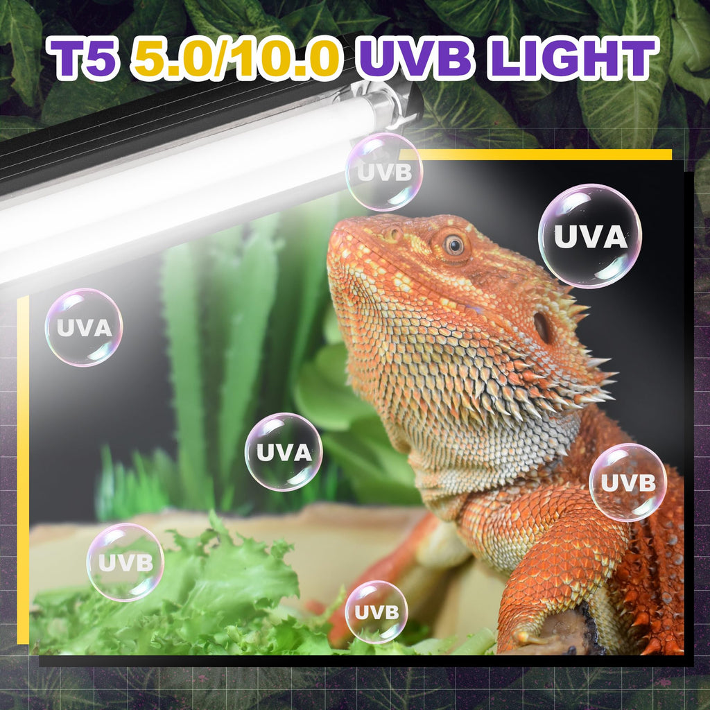8W 5.0 UVB Reptile Light Fixture I718955