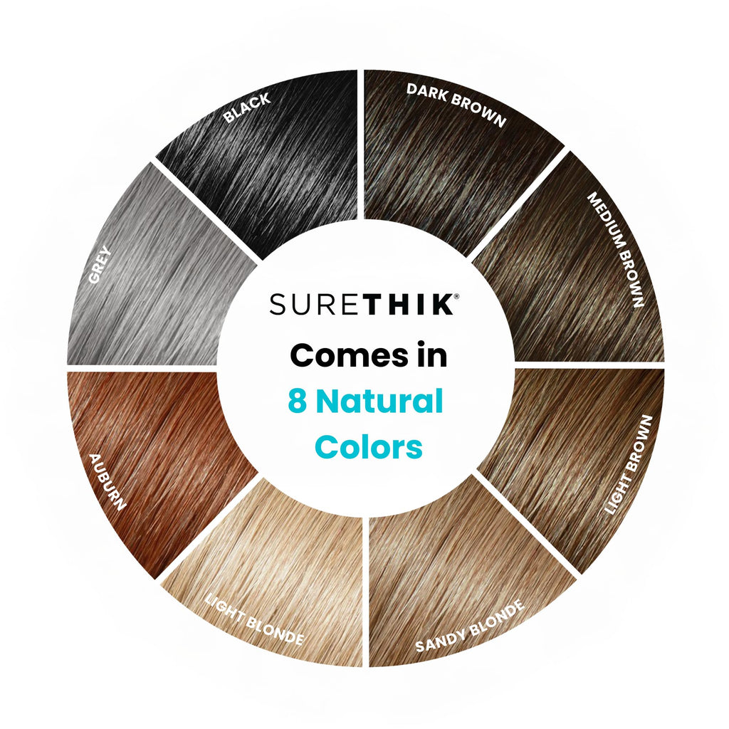 15g Hair Fiber 4 Piece Set with Application Tools C9594