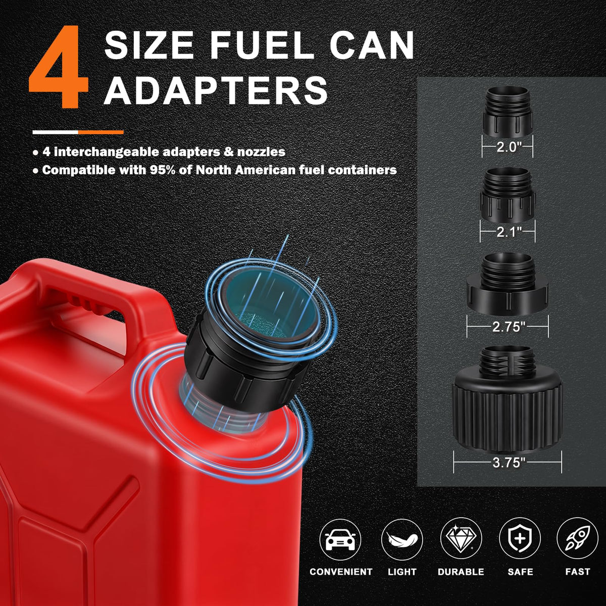 Portable Gas Can Fuel Pump D74007
