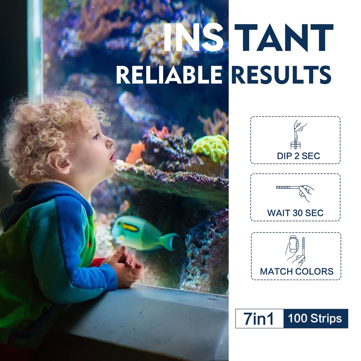 Aquarium Test Strips 100ct J13857