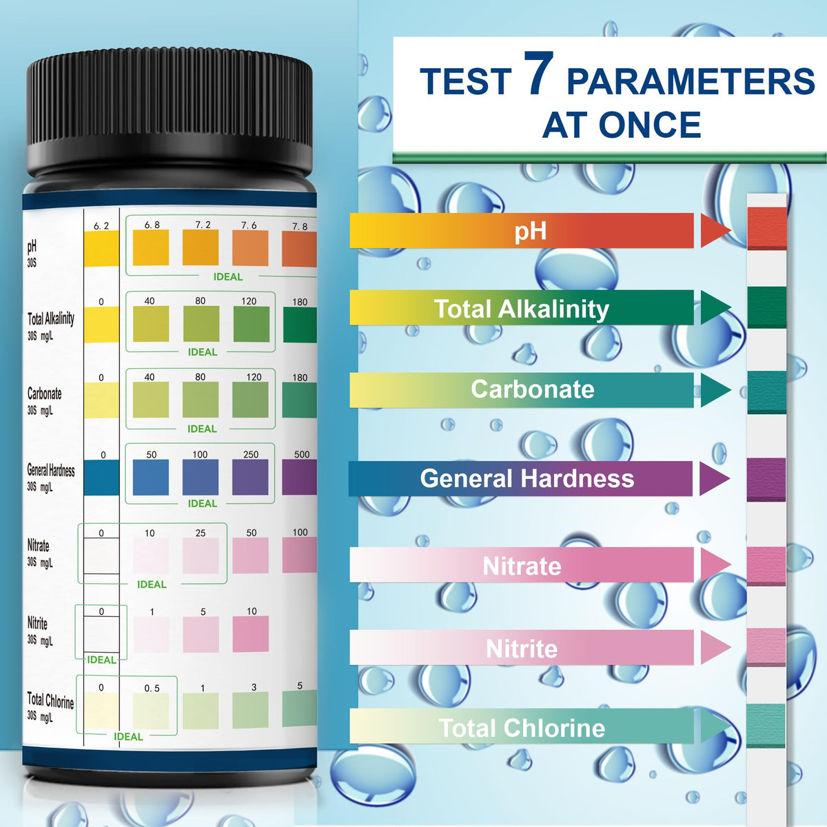 Aquarium Test Strips 100ct J13857