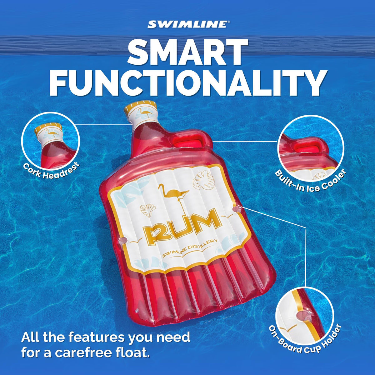 Inflatable Swimming Pool Float Lounger Raft Mattress X1516