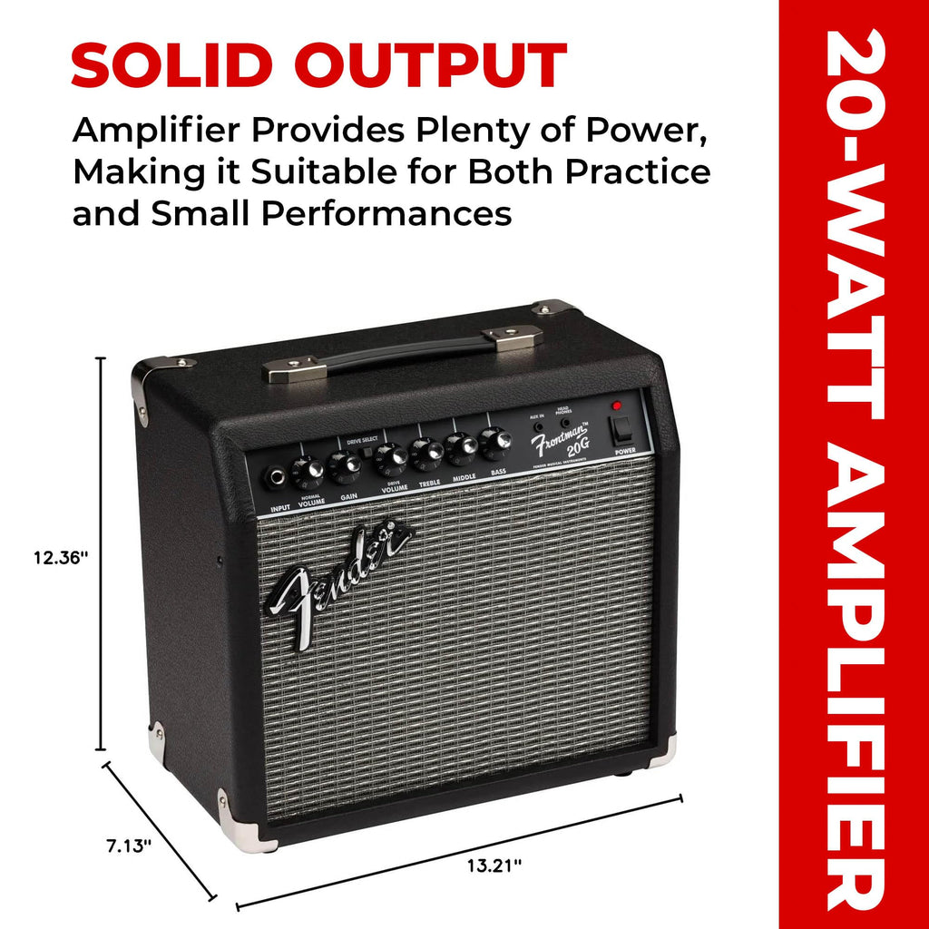 Black Guitar Combo Amplifier with Cable N229