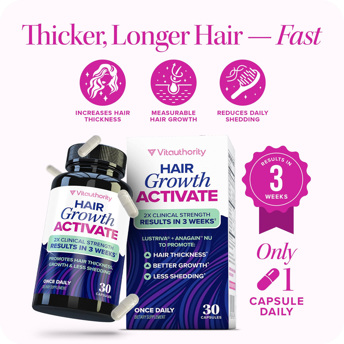 Hair Supplement 30 Servings H67477