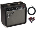Black Guitar Combo Amplifier with Cable N229