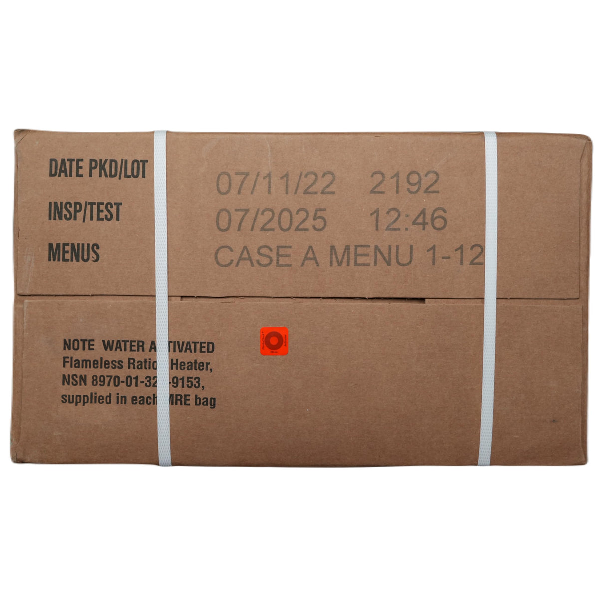 12 Pack Meals Ready to Eat with Flameless Heaters S170783