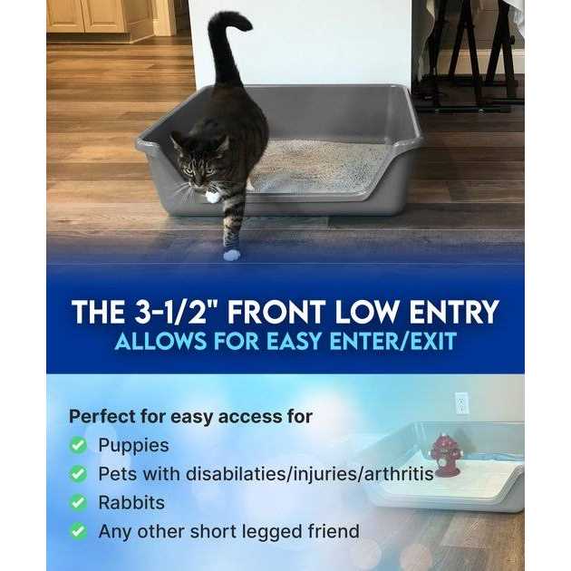 Senior Cat Litter Box C64093
